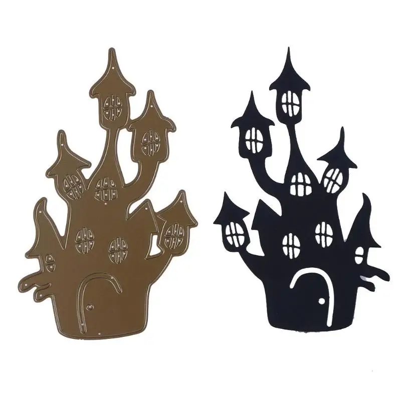 DIY Halloween Haunted House Cutting Die Metal Stencil Scrapbook Embossing Craft Paper Cutter Paper Craft Embossing Die Cutter
DIY Halloween Haunted House Cutting Die Metal Stencil Scrapbook Embossing Craft Paper Cutter Paper Craft Embossing Die Cutter