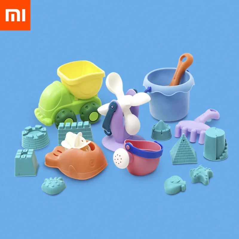 16pcs Xiaomi Child Kid Model Building Kits Portable Castle Sand Clay Mold Building Pyramid Sandcastle Beach Sand Toy gift
16pcs Xiaomi Child Kid Model Building Kits Portable Castle Sand Clay Mold Building Pyramid Sandcastle Beach Sand Toy gift