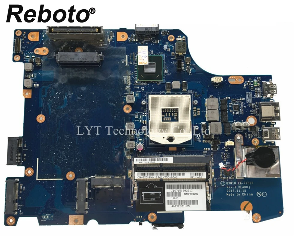 Для Dell E5530 Материнская плата ноутбука QXW10 LA-7902P REV: 1 0 CN-0X3WPH 0X3WPH X3WPH HM76 DDR3 мб 100%