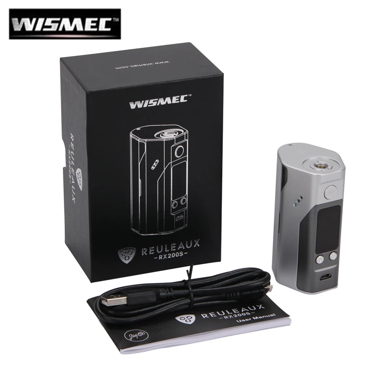 Оригинальный oled-экран Wismec Reuleaux RX200S TC 200 W с обновленной прошивкой | Электроника
