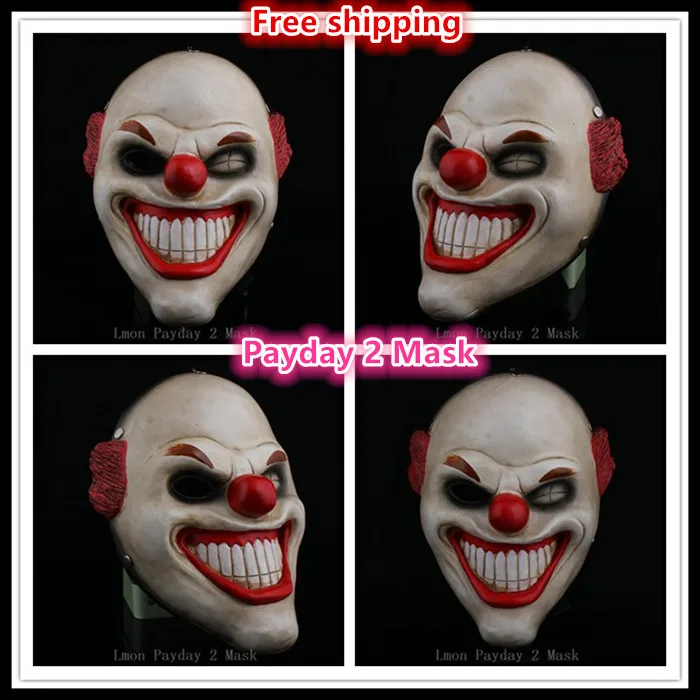 2016 Resin halloween mask PAYDAY 2 dallas US National flag Horror Heist joker clown masquerade scary masks mardi gras
2016 Resin halloween mask PAYDAY 2 dallas US National flag Horror Heist joker clown masquerade scary masks mardi gras