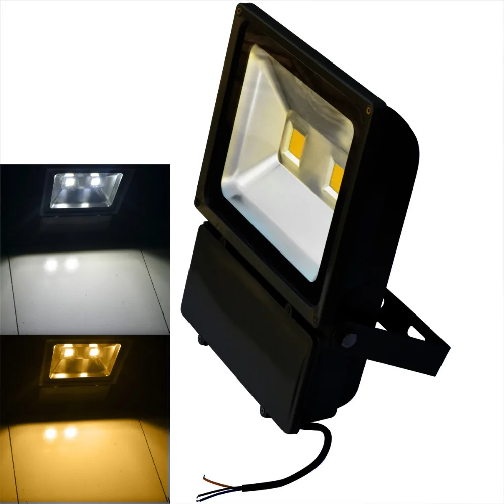 Waterproof 100W 8200lm LED Floodlight-black (AC 85~265V)