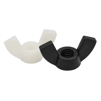20Pcs M4 M5 M6 M8 DIN315 Hand Tighten Black And White Nylon Nut Wingnut Butterfly Nut Ingot Plastic Wing Nuts
20Pcs M4 M5 M6 M8 DIN315 Hand Tighten Black And White Nylon Nut Wingnut Butterfly Nut Ingot Plastic Wing Nuts
