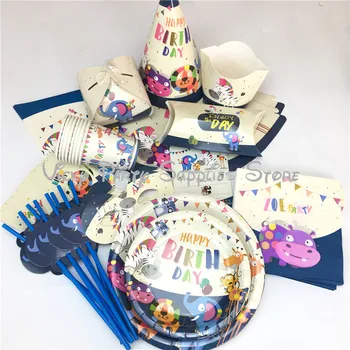 112pcs/lot Cartoon Zoo Birthday Party Disposable Tableware Set Animals Baby Shower Paper Cup Plate Party Decoration Supplies
112pcs/lot Cartoon Zoo Birthday Party Disposable Tableware Set Animals Baby Shower Paper Cup Plate Party Decoration Supplies