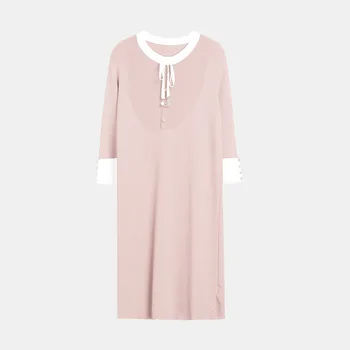 Modis Autumn Knitted Dress Femme Fashion Sweet Pullover Bow Vestido Plus Size Sweater Casual Women Elegant Dresses Pink Black
Modis Autumn Knitted Dress Femme Fashion Sweet Pullover Bow Vestido Plus Size Sweater Casual Women Elegant Dresses Pink Black