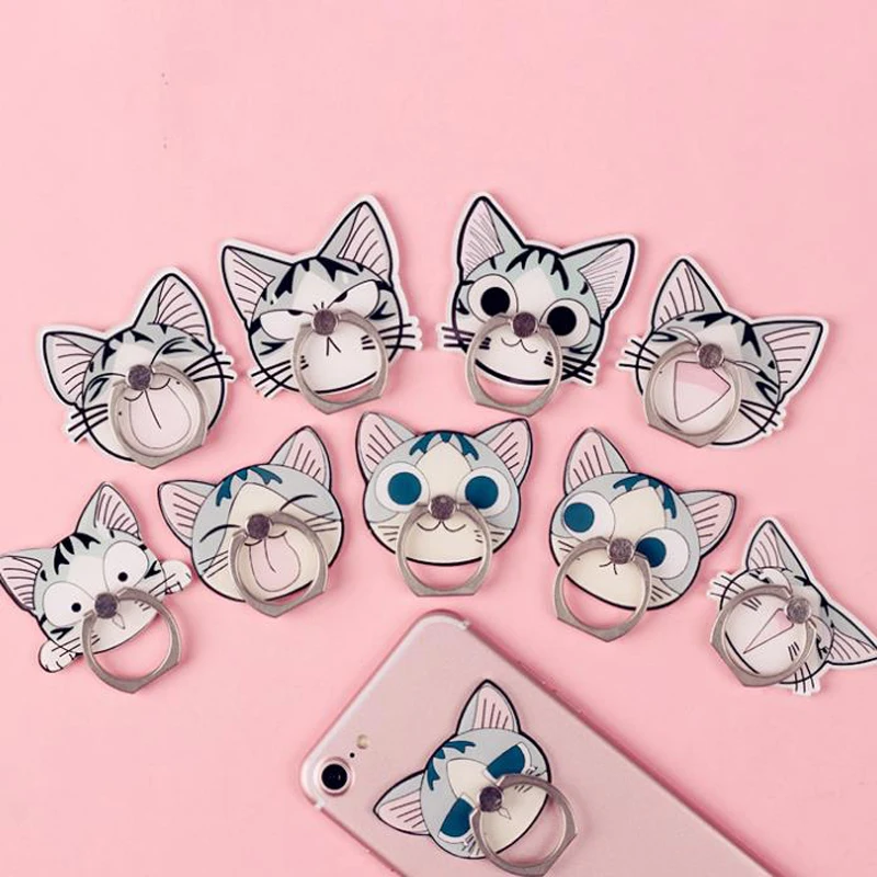 Cute Cat style 360 Degree Finger Ring Mobile Phone Smartphone Stand Holder For iPhone iPad Xiaomi all Smart Phone Couple Models
Cute Cat style 360 Degree Finger Ring Mobile Phone Smartphone Stand Holder For iPhone iPad Xiaomi all Smart Phone Couple Models