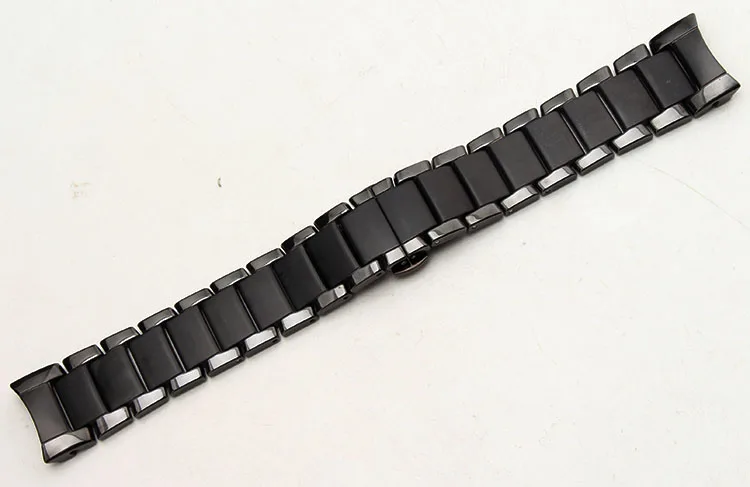 For AR1452 AR1451 High quality Ceramic watchbands black Strap with butterfly clasp lug End watch accessories Fashion bracelets
For AR1452 AR1451 High quality Ceramic watchbands black Strap with butterfly clasp lug End watch accessories Fashion bracelets