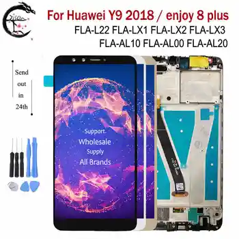 5.93" LCD With Frame For Huawei Y9 2018 FLA-LX1 FLA LX2 LX3 L22 Full Display Screen Touch Sensor Digitizer Assembly enjoy 8 Plus
5.93" LCD With Frame For Huawei Y9 2018 FLA-LX1 FLA LX2 LX3 L22 Full Display Screen Touch Sensor Digitizer Assembly enjoy 8 Plus