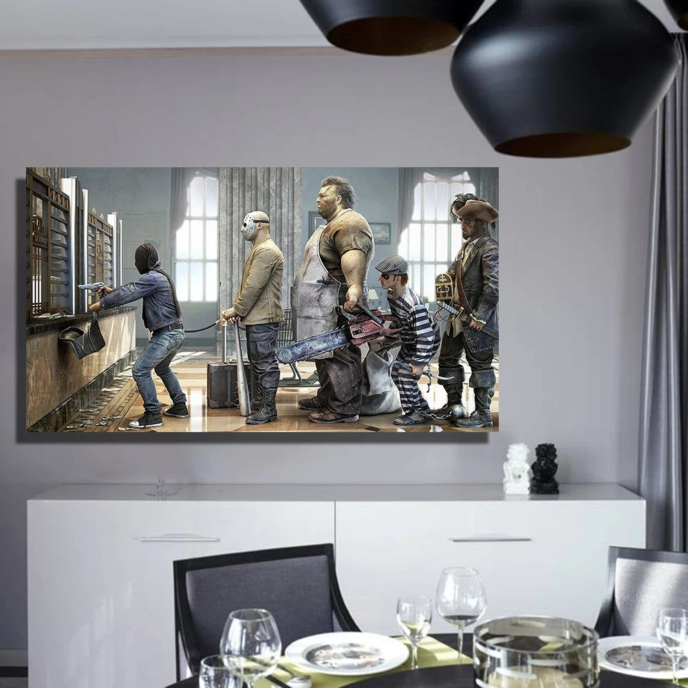QKART Wall Decor Frameless Humor Pirates Oil Painting Canvas Print Wall Pictures for Living Room Bedroom Posters and Prints
QKART Wall Decor Frameless Humor Pirates Oil Painting Canvas Print Wall Pictures for Living Room Bedroom Posters and Prints