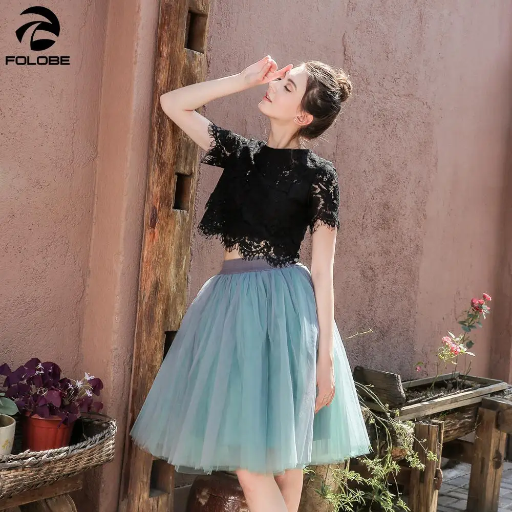 FOLOBE 5 Layers 60cm Princess Midi Tulle Skirt Pleated Dance Tutu Skirts Womens Lolita Petticoat Jupe Saia Faldas Denim Skirts
FOLOBE 5 Layers 60cm Princess Midi Tulle Skirt Pleated Dance Tutu Skirts Womens Lolita Petticoat Jupe Saia Faldas Denim Skirts