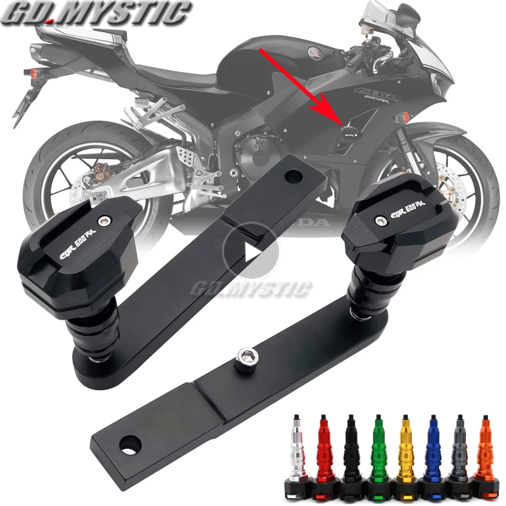 CBR600RR Frame Sliders Crash Protector For HONDA CBR 600RR CBR600RR 2009-2013 Motorcycle Accessories Falling Protection Aluminum
CBR600RR Frame Sliders Crash Protector For HONDA CBR 600RR CBR600RR 2009-2013 Motorcycle Accessories Falling Protection Aluminum