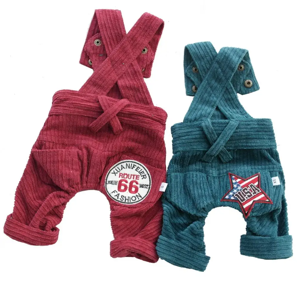 Clothing for Dogs Autumn Warm Cordurory for Small Dogs Pet Jumpsuit Dog Rompers Jumpcoat XS S M L
Clothing for Dogs Autumn Warm Cordurory for Small Dogs Pet Jumpsuit Dog Rompers Jumpcoat XS S M L