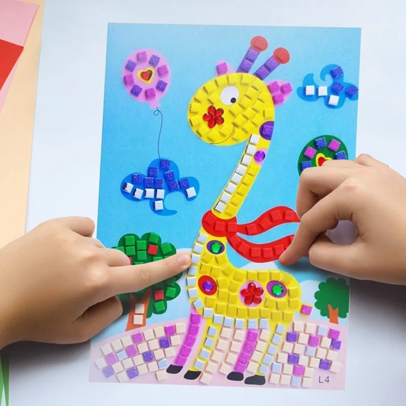 Montessori Wall Stickers Handmade 3D DIY Wall Art Decors Toys Children Puzzle DIY EVA Mosaic Shiny Crystal Sticker Random Style
Montessori Wall Stickers Handmade 3D DIY Wall Art Decors Toys Children Puzzle DIY EVA Mosaic Shiny Crystal Sticker Random Style