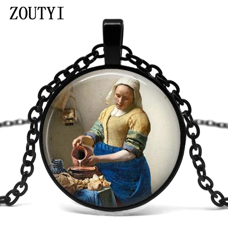 2018/Many The Kitchen Maid Logo Pendant Necklace Johannes Vermeer Handmade Vintage Necklace Women's Jewelry Gifts
2018/Many The Kitchen Maid Logo Pendant Necklace Johannes Vermeer Handmade Vintage Necklace Women's Jewelry Gifts