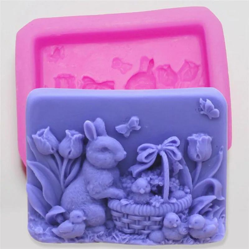 3D Rabbit Easter Bunny Silicone Mold Cupcake Topper Fondant Cake Decorating Tools Cookie Baking Candy Chocolate Gumpaste Mould
3D Rabbit Easter Bunny Silicone Mold Cupcake Topper Fondant Cake Decorating Tools Cookie Baking Candy Chocolate Gumpaste Mould