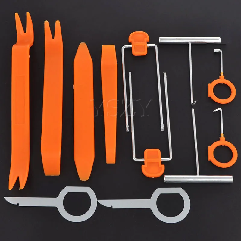 12Pcs Thicken Auto Trim Removal Tool Kit for Car Moto Audio Radio Stereo Door Clip Panel Trim Dashboard Pryer and Installer Tool
12Pcs Thicken Auto Trim Removal Tool Kit for Car Moto Audio Radio Stereo Door Clip Panel Trim Dashboard Pryer and Installer Tool