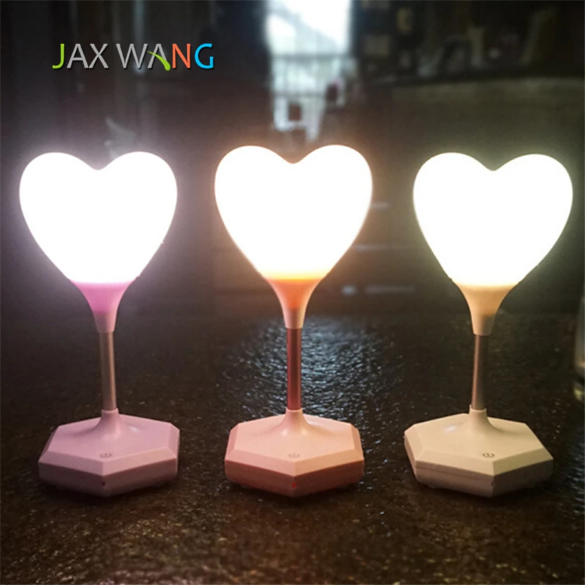 Led Night Lamp Usb Decorative Lamp Night Light Novelty Baby 3D Heart Bathroom Atmosphere Fixtures Bedside Touch Fairy Lights
Led Night Lamp Usb Decorative Lamp Night Light Novelty Baby 3D Heart Bathroom Atmosphere Fixtures Bedside Touch Fairy Lights