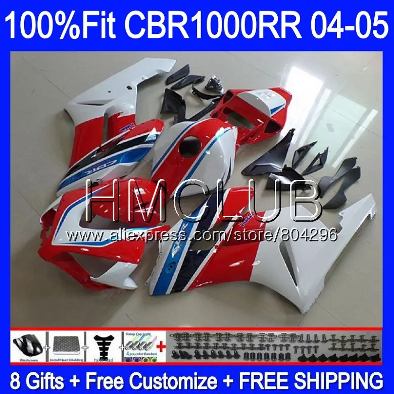 Injection Body For HONDA CBR 1000RR CBR1000 RR 04 05 72HM.23 Red white new CBR1000RR 04 05 CBR 1000 RR 2004 2005 OEM Fairing kit
Injection Body For HONDA CBR 1000RR CBR1000 RR 04 05 72HM.23 Red white new CBR1000RR 04 05 CBR 1000 RR 2004 2005 OEM Fairing kit