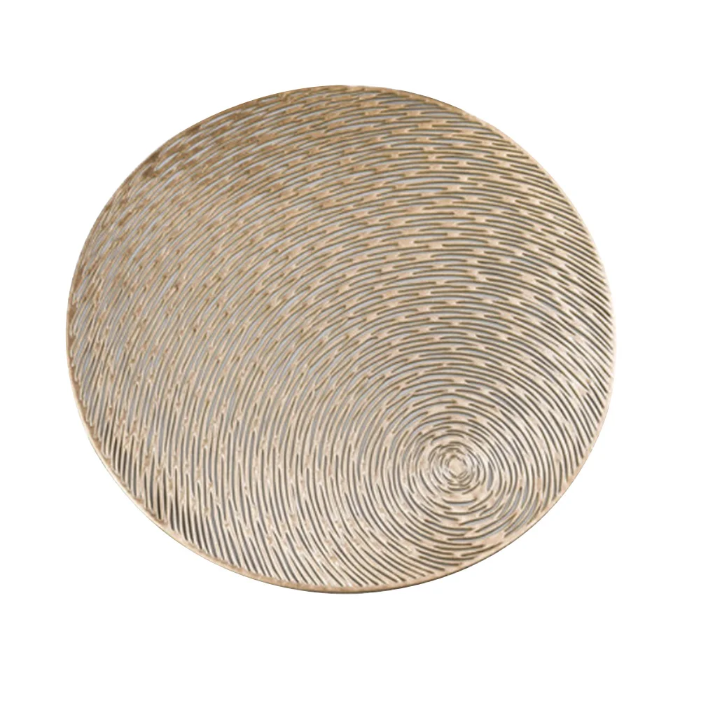 Elegant Easy Clean Heat Resistant Eco-friendly Round Non Slip Pads Tableware Hollow PVC Placemat Kitchen Decorative Washable
Elegant Easy Clean Heat Resistant Eco-friendly Round Non Slip Pads Tableware Hollow PVC Placemat Kitchen Decorative Washable