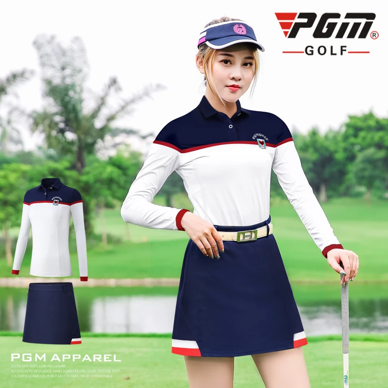Pgm Women Shirt Sports Golf/Tennis Clothes Set Ladies Long Sleeved Shirts Safe Skirts Slim Breathable Fashion Skirts Set D0500
Pgm Women Shirt Sports Golf/Tennis Clothes Set Ladies Long Sleeved Shirts Safe Skirts Slim Breathable Fashion Skirts Set D0500