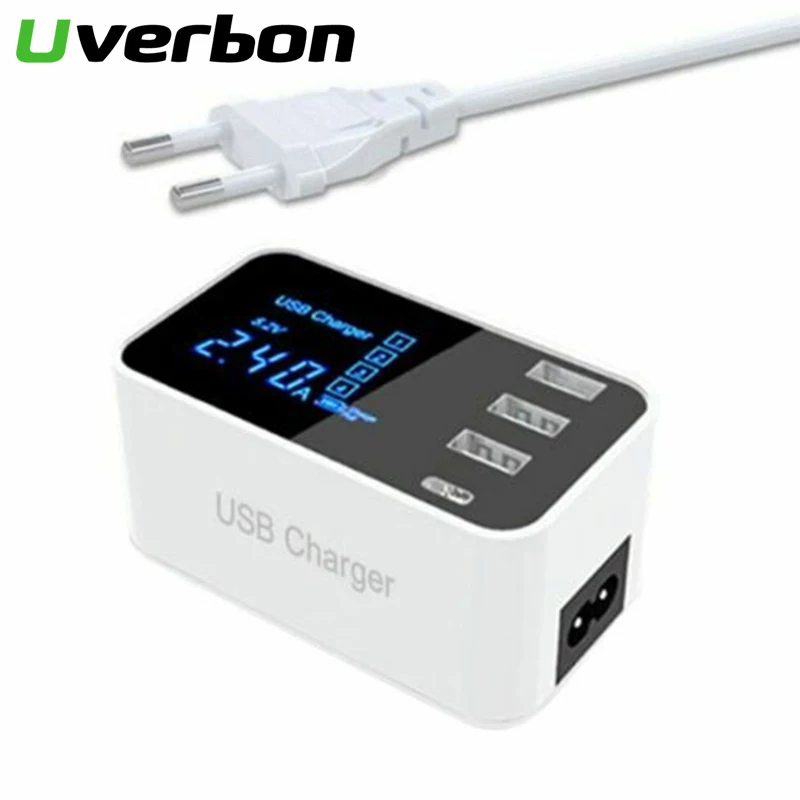 Universal 4 port USB charger adapter 3A travel charge LED Dispaly multi port HUB charger For iPhone iPad Samsung Xiaomi redmi
Universal 4 port USB charger adapter 3A travel charge LED Dispaly multi port HUB charger For iPhone iPad Samsung Xiaomi redmi