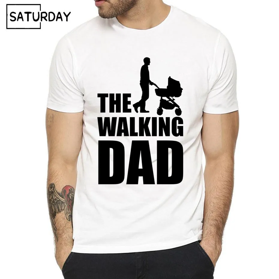 Men The Walking Dad Fathers Day Birthday Present T-shirt Women Summer White Short O-Neck Sleeves Hipster T-shirt Casual Clothes
Men The Walking Dad Fathers Day Birthday Present T-shirt Women Summer White Short O-Neck Sleeves Hipster T-shirt Casual Clothes