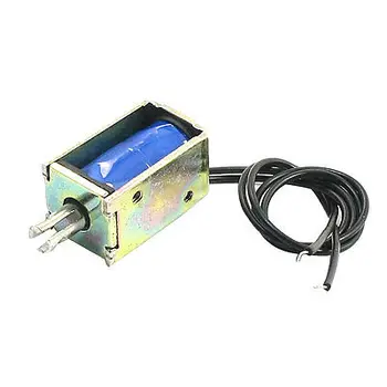 Open Frame Push Type Solenoid Electromagnet DC 12V 0.85A 1mm 100g 3mm 30g
Open Frame Push Type Solenoid Electromagnet DC 12V 0.85A 1mm 100g 3mm 30g