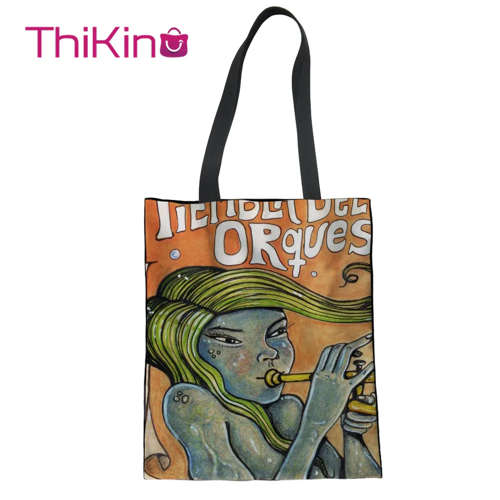 Thikin the Art of Abstract Canvas Bag for Kawaii Girls Shopping Handbags Cool Summer Fruits Portable Bag for Women Bags Designer
Thikin the Art of Abstract Canvas Bag for Kawaii Girls Shopping Handbags Cool Summer Fruits Portable Bag for Women Bags Designer