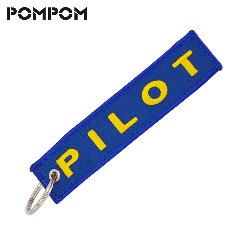 Fashion Pilot Key Chain OEM Key Label Chains Aviation Gifts Blue with Yellow Pilot Luggage Tag Jewelry Embroidery Safety Tag
Fashion Pilot Key Chain OEM Key Label Chains Aviation Gifts Blue with Yellow Pilot Luggage Tag Jewelry Embroidery Safety Tag