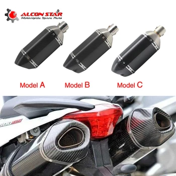 Alconstar- Carbon Fiber Motorcycle Exhaust Pipe AK Moto Pit Bike Muffler Escape Moto for NMAX GSX-R MT07 MT09 ER6N Racing
Alconstar- Carbon Fiber Motorcycle Exhaust Pipe AK Moto Pit Bike Muffler Escape Moto for NMAX GSX-R MT07 MT09 ER6N Racing