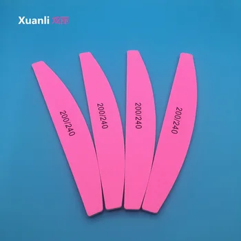 by DHL 1000Pcs/lot Nail File Buffer 200/240 Grit 2 Side Washable Shaped Professional Manicure Sandpaper Half Moon Design Tool
by DHL 1000Pcs/lot Nail File Buffer 200/240 Grit 2 Side Washable Shaped Professional Manicure Sandpaper Half Moon Design Tool