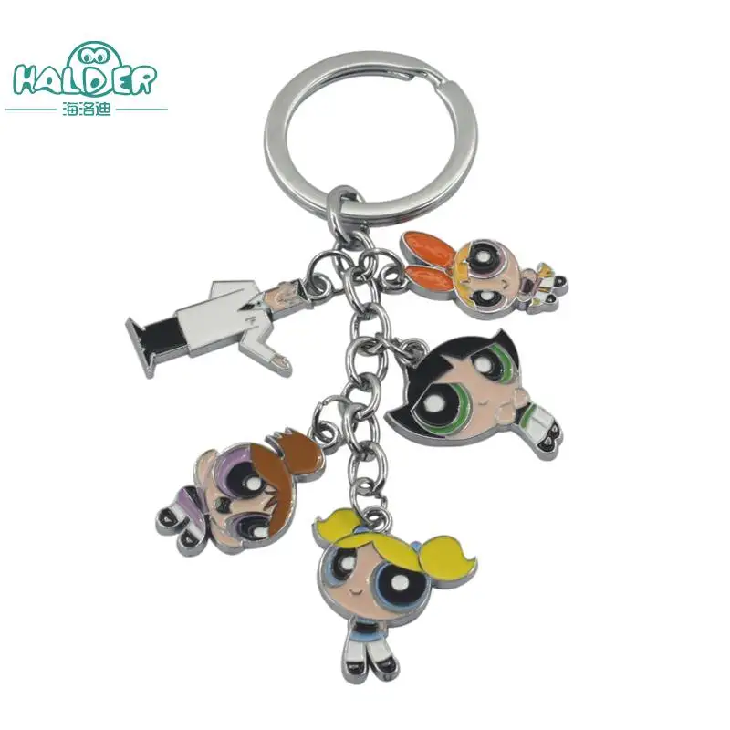 Halder Anime The Powerpuff Girls Figures Key Chain Blossom Professor Utonium Keyring Round Cartoon Trinkets Accessories Keychain
Halder Anime The Powerpuff Girls Figures Key Chain Blossom Professor Utonium Keyring Round Cartoon Trinkets Accessories Keychain