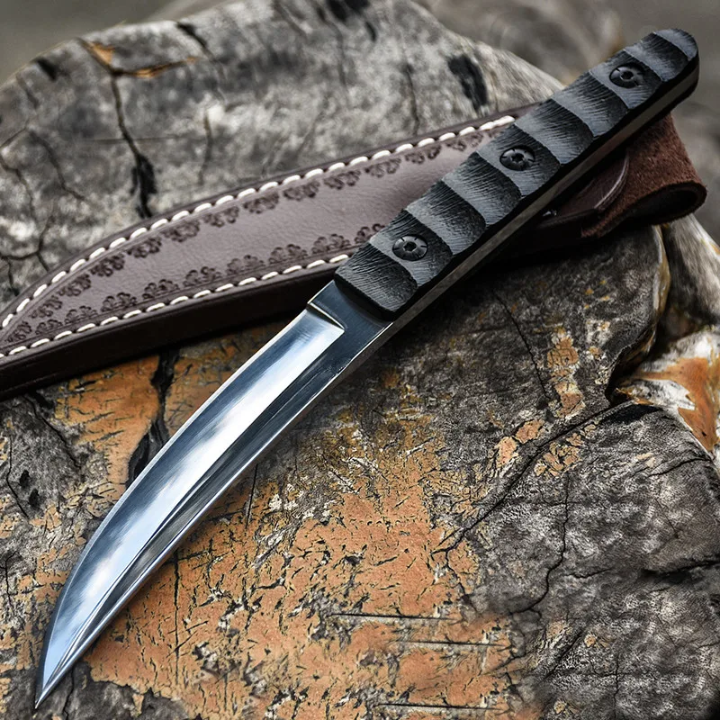 Military Tactical Bayonet Fixed Balde Hunting Outdoor karambit Survival Knife Wilderness Camping Bowie Knifes + Leather sheath
Military Tactical Bayonet Fixed Balde Hunting Outdoor karambit Survival Knife Wilderness Camping Bowie Knifes + Leather sheath