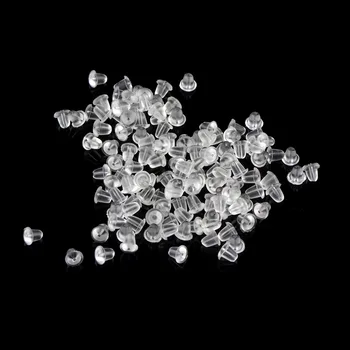100pcs Bullet-shaped Rubber Earring Findings Backs Stoppers Ear Post Nut 3mmx3mm Earrings cap DIY Jewelry Findings
100pcs Bullet-shaped Rubber Earring Findings Backs Stoppers Ear Post Nut 3mmx3mm Earrings cap DIY Jewelry Findings