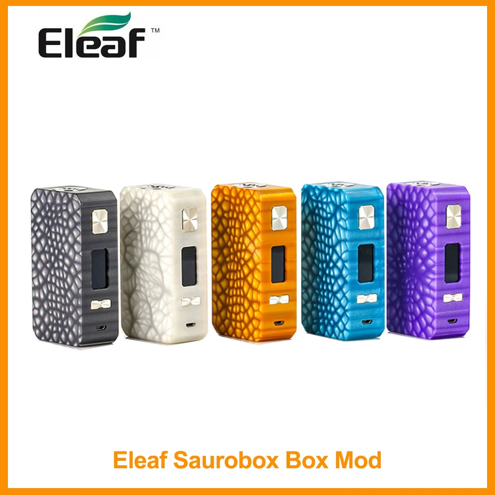 Big Sale Original Eleaf Saurobox Box Mod 220W Output Wattage TC-Ni/Ti/SS/M1/M2/M3 Mode Electronic Cigarette
Big Sale Original Eleaf Saurobox Box Mod 220W Output Wattage TC-Ni/Ti/SS/M1/M2/M3 Mode Electronic Cigarette