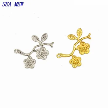 SEA MEW 50 PCS 29mm 7 Colors Plated Brass Copper Sheet Flowers Connectors Charm For Jewelry Making
SEA MEW 50 PCS 29mm 7 Colors Plated Brass Copper Sheet Flowers Connectors Charm For Jewelry Making