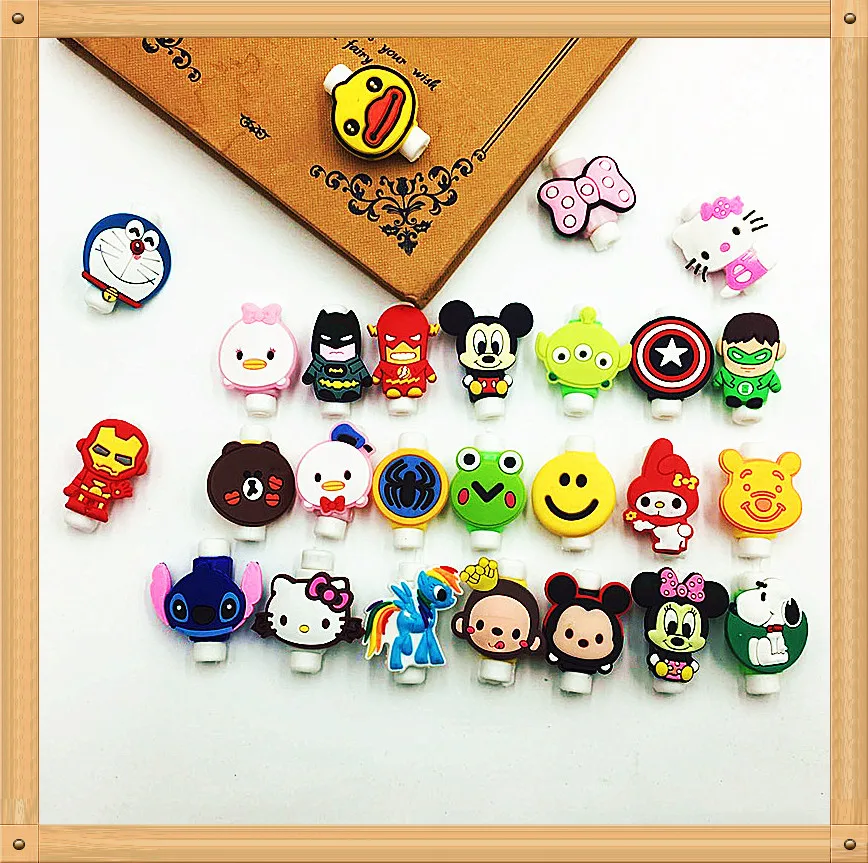 100pcs Cartoon USB Cable Protector Management Data Line Organizer Clip Protetor De Cabo Cable Protector For iPhone Android ios
100pcs Cartoon USB Cable Protector Management Data Line Organizer Clip Protetor De Cabo Cable Protector For iPhone Android ios
