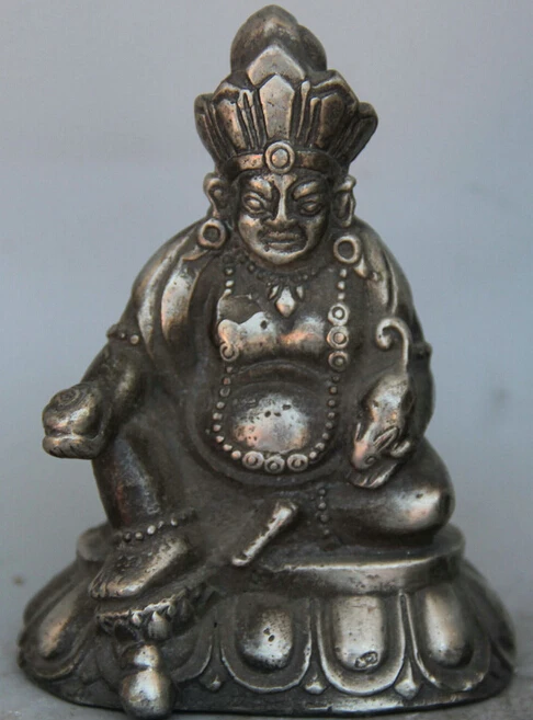 4" Old Tibet Buddhism Bronze Silver Seat Yellow Jambhala Buddha Wealth Statue R0711 Discount 35%
4" Old Tibet Buddhism Bronze Silver Seat Yellow Jambhala Buddha Wealth Statue R0711 Discount 35%
