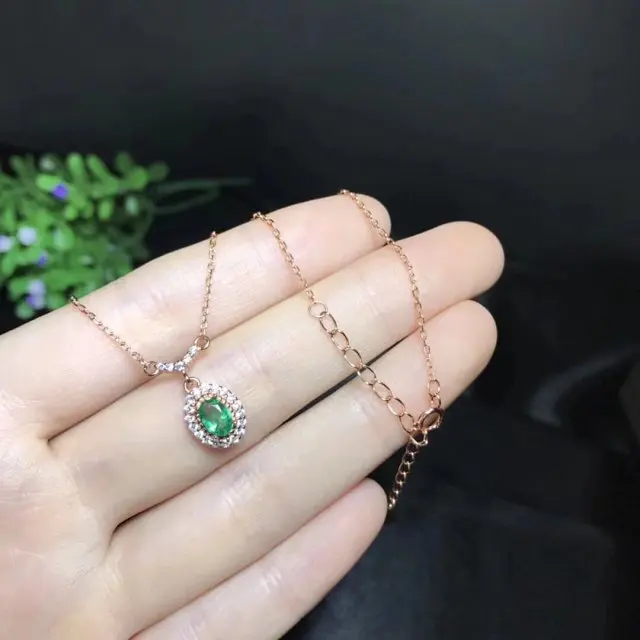 Qi Xuan_Fashion Jewelry_Colombian Green Stone Fashion Necklaces_S925 Solid Silver Pendant Necklaces_Factory Directly Sales
Qi Xuan_Fashion Jewelry_Colombian Green Stone Fashion Necklaces_S925 Solid Silver Pendant Necklaces_Factory Directly Sales