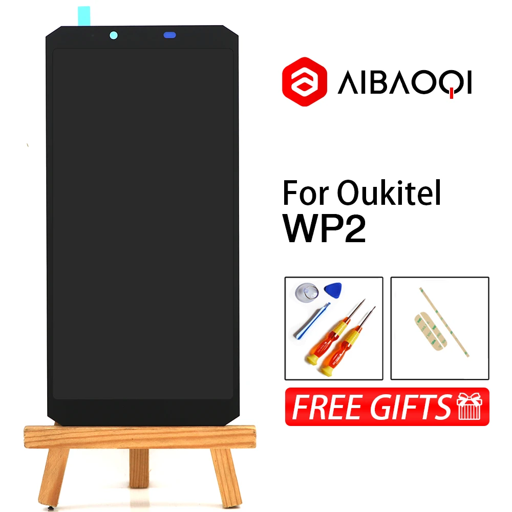 AiBaoQi New Original 6.0 inch Touch Screen+2160x1080 LCD Display Assembly Replacement For Oukitel WP2 Android 8.0 Phone
AiBaoQi New Original 6.0 inch Touch Screen+2160x1080 LCD Display Assembly Replacement For Oukitel WP2 Android 8.0 Phone