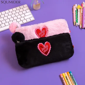 Large capacity plush pencil bag kawaii love stationery bag gift girl school student stationery supplies cosmetic bag Brand new
Large capacity plush pencil bag kawaii love stationery bag gift girl school student stationery supplies cosmetic bag Brand new