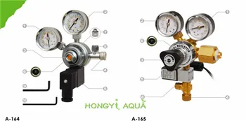 1 piece UP aluminum alloy CO2 regulator double table solenoid valve CO2 decompression table double table valve CO2 equipment
1 piece UP aluminum alloy CO2 regulator double table solenoid valve CO2 decompression table double table valve CO2 equipment