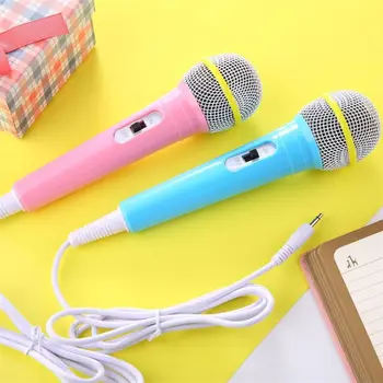 Children Wired Microphone Toy Musical Instrument Singing Karaoke For Learning Machine Computer Car Hi-fi Equipment
Children Wired Microphone Toy Musical Instrument Singing Karaoke For Learning Machine Computer Car Hi-fi Equipment