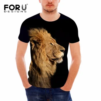 FORUDESIGNS Novelty Docile Lion Black T Shirt Men Clothes 3D Printed Hipster Tee Animal Top T shirt Short Sleeve Plus Size S-XXL
FORUDESIGNS Novelty Docile Lion Black T Shirt Men Clothes 3D Printed Hipster Tee Animal Top T shirt Short Sleeve Plus Size S-XXL