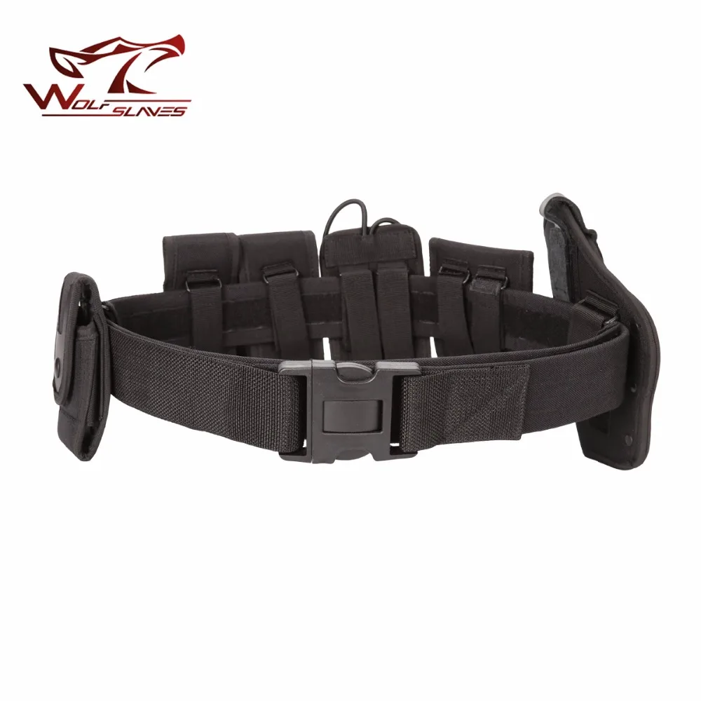 Multifunctional Security Belts Tactical Military Training Polices Guard Utility Kit Duty Hunting Accessories with Pouch Set
Multifunctional Security Belts Tactical Military Training Polices Guard Utility Kit Duty Hunting Accessories with Pouch Set