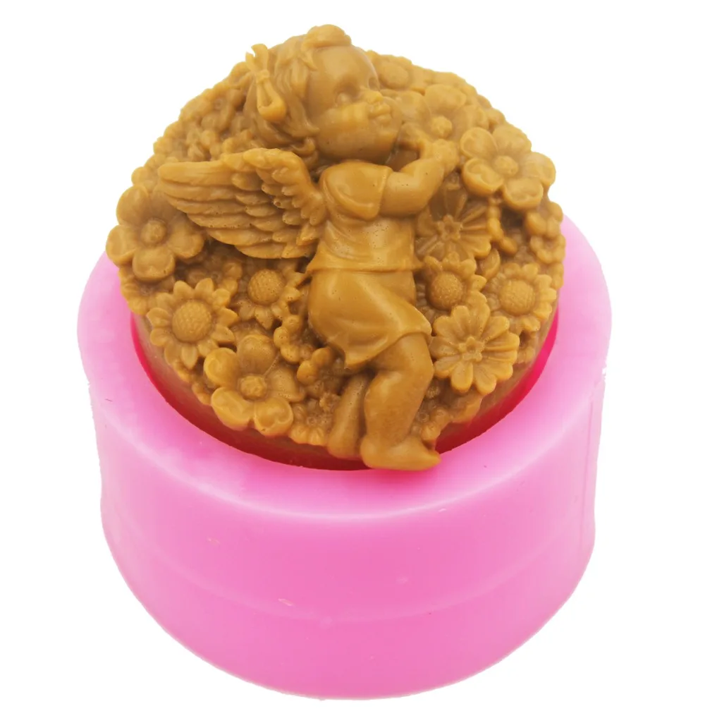 3D Angel Baby Silicone Soap Mold Flowers Craft Art Silicone 3D Soap Mold Craft Molds DIY Handmade Candle Molds
3D Angel Baby Silicone Soap Mold Flowers Craft Art Silicone 3D Soap Mold Craft Molds DIY Handmade Candle Molds