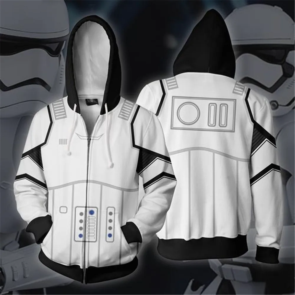 Star Wars Imperial Stormtrooper Cosplay Costume Star Wars Darth Vader Hoodies 3D Printed Sweatshirt Men's and women's sportswear
Star Wars Imperial Stormtrooper Cosplay Costume Star Wars Darth Vader Hoodies 3D Printed Sweatshirt Men's and women's sportswear
