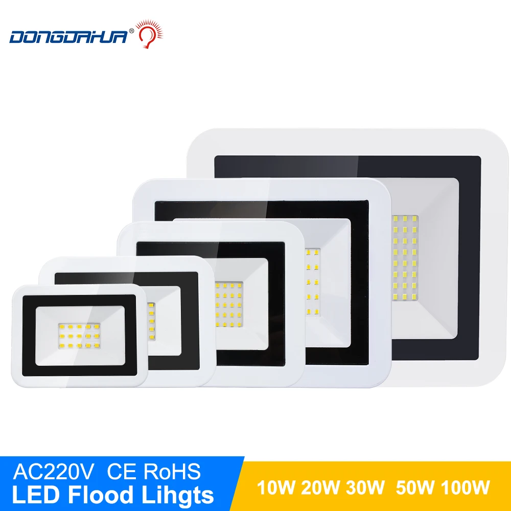 220V 230V 240V LED Flood Light 10W 20W 30W 50W 100W Floodlights Lamp Waterproof IP65 Reflector Led Exterior Outdoor Spotlight
220V 230V 240V LED Flood Light 10W 20W 30W 50W 100W Floodlights Lamp Waterproof IP65 Reflector Led Exterior Outdoor Spotlight