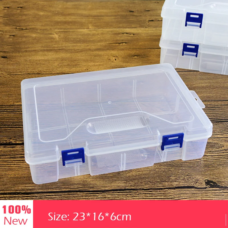 M 23cm Plastic Empty Storage Boxes Bins for Tools/Diamond&Fishing Gear&Screw/Makeup Brush Desk Organizer Holder
M 23cm Plastic Empty Storage Boxes Bins for Tools/Diamond&Fishing Gear&Screw/Makeup Brush Desk Organizer Holder
