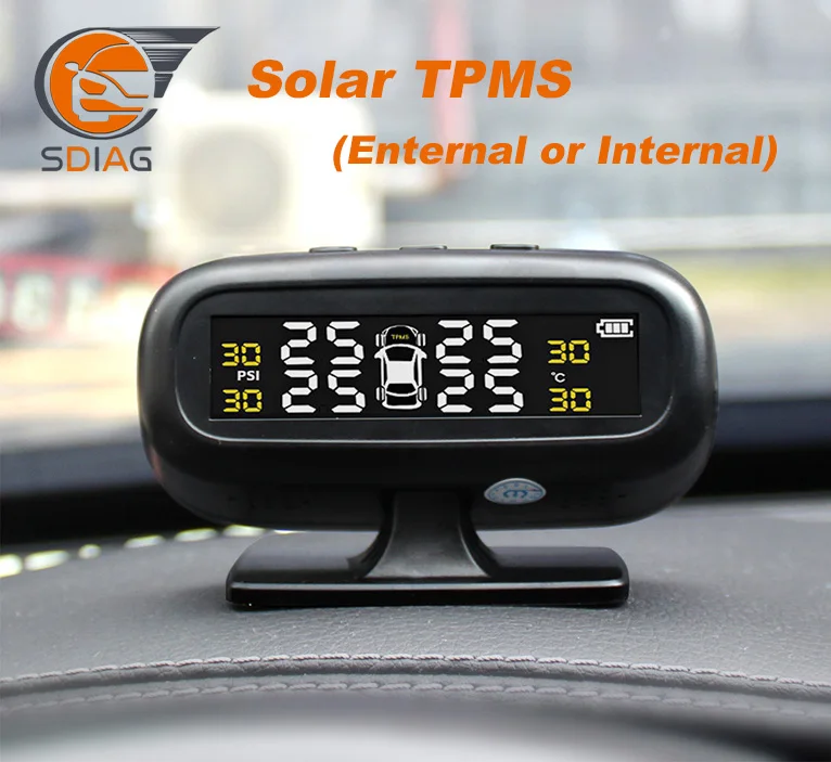 Car solar TPMS Internal / External Sensor tire pressure monitor wireless tire pressure monitoring alarm system LCD color display
Car solar TPMS Internal / External Sensor tire pressure monitor wireless tire pressure monitoring alarm system LCD color display